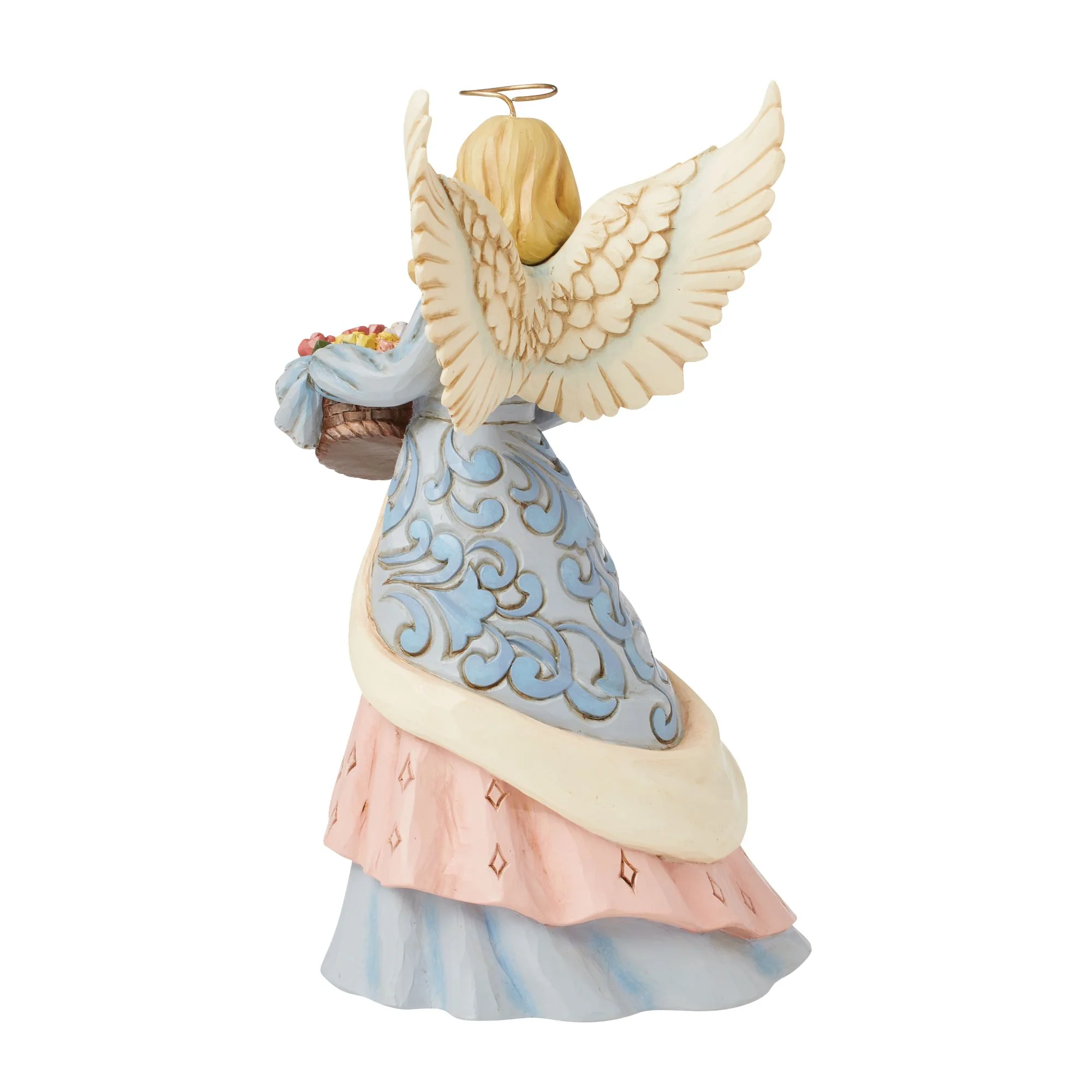 Angel with Flower Basket Fig - Image 4