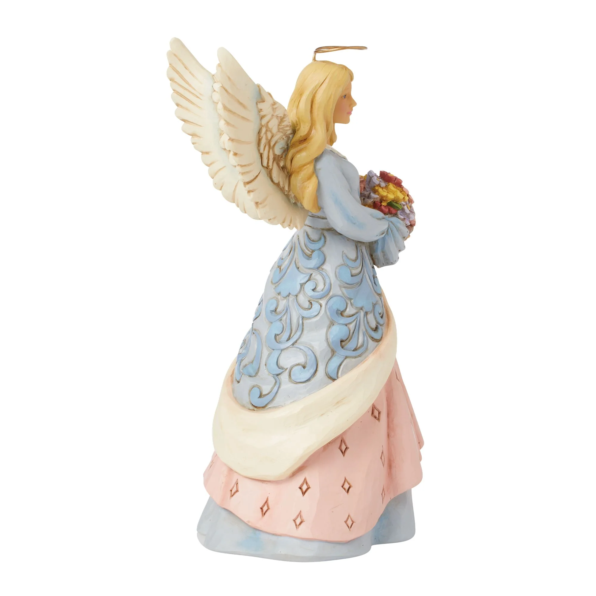 Angel with Flower Basket Fig - Image 5