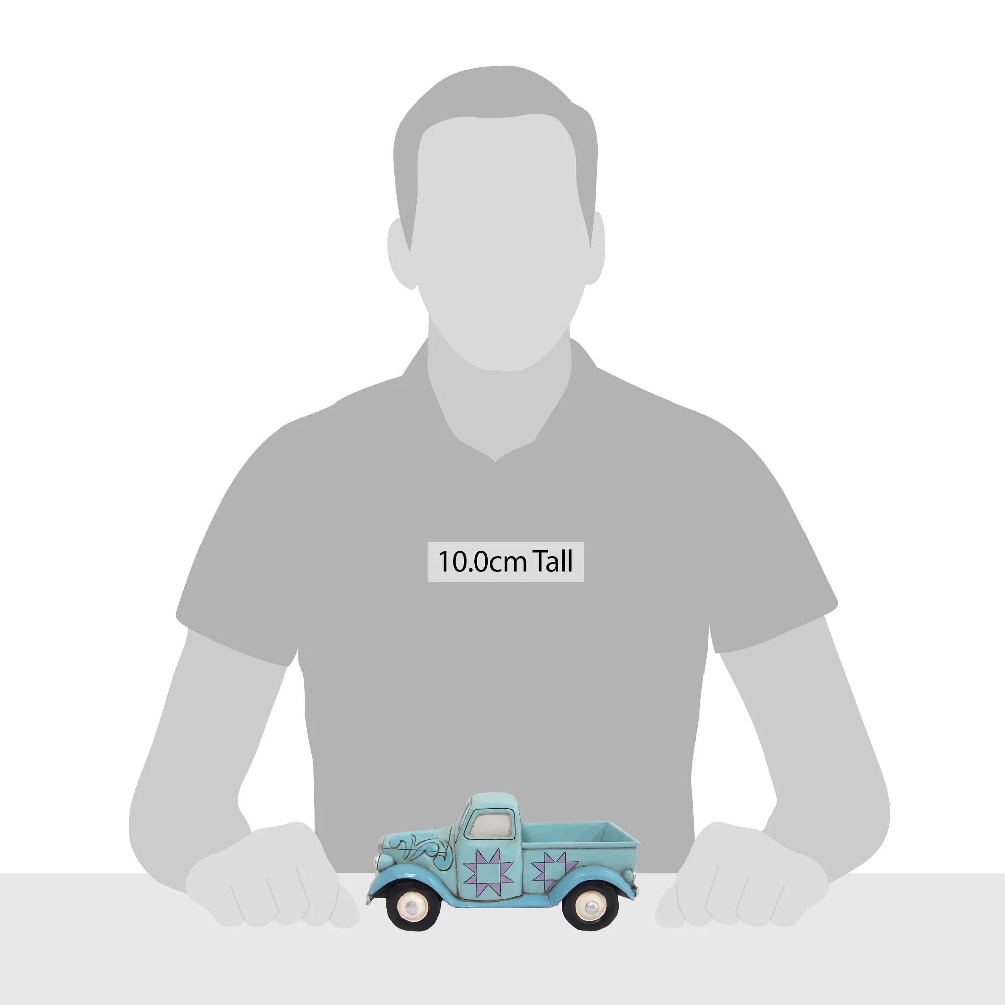 Mini Blue Pickup Truck - Image 4