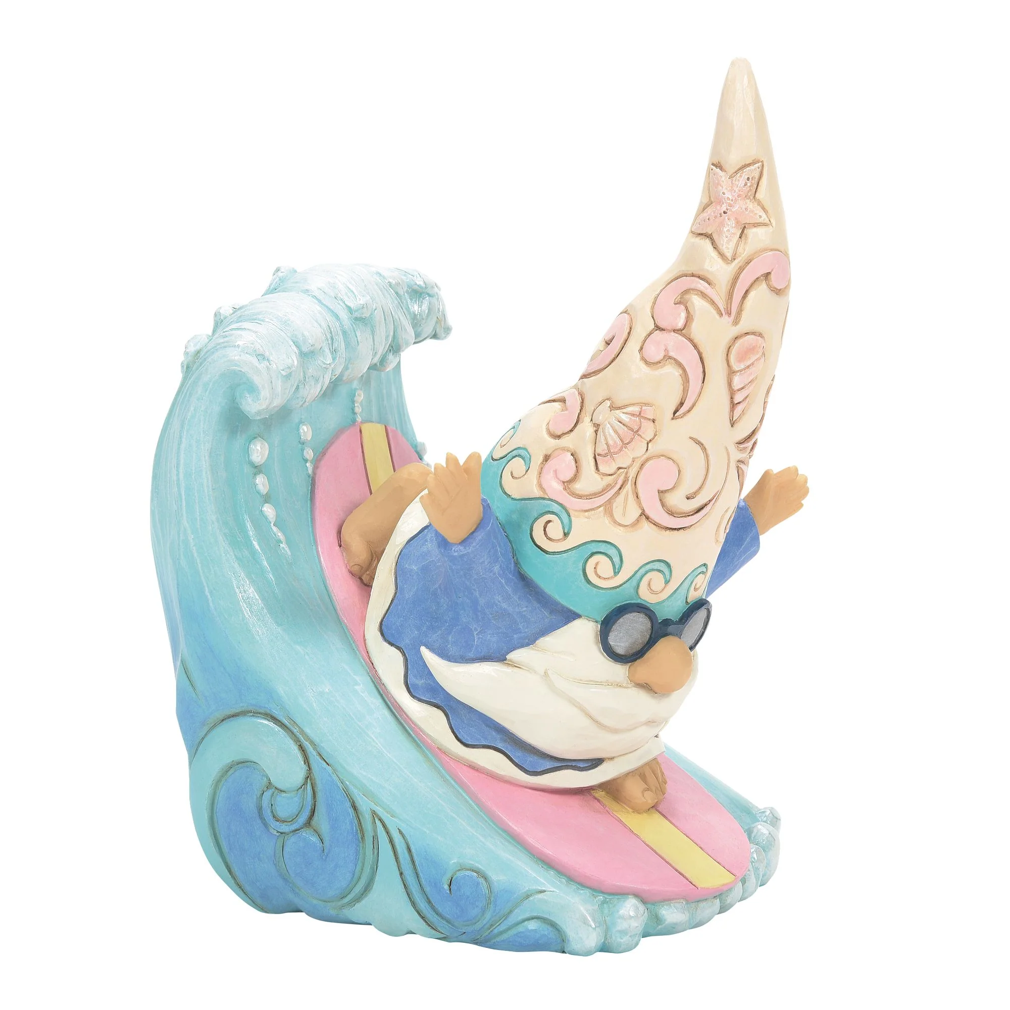 Coastal Gnome Surfing Figurine - Image 5