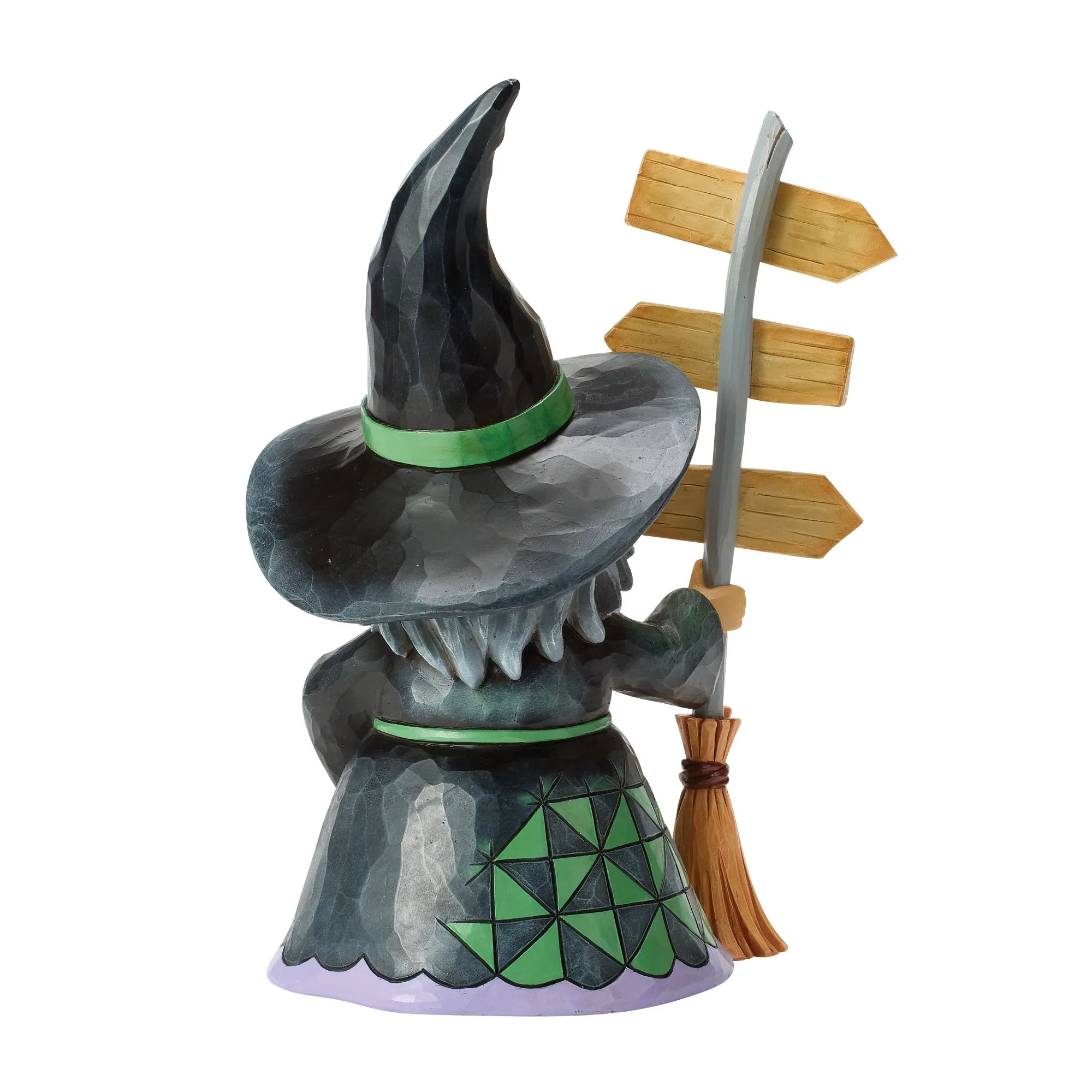 Good Witch Next to Broom Sign - Image 3