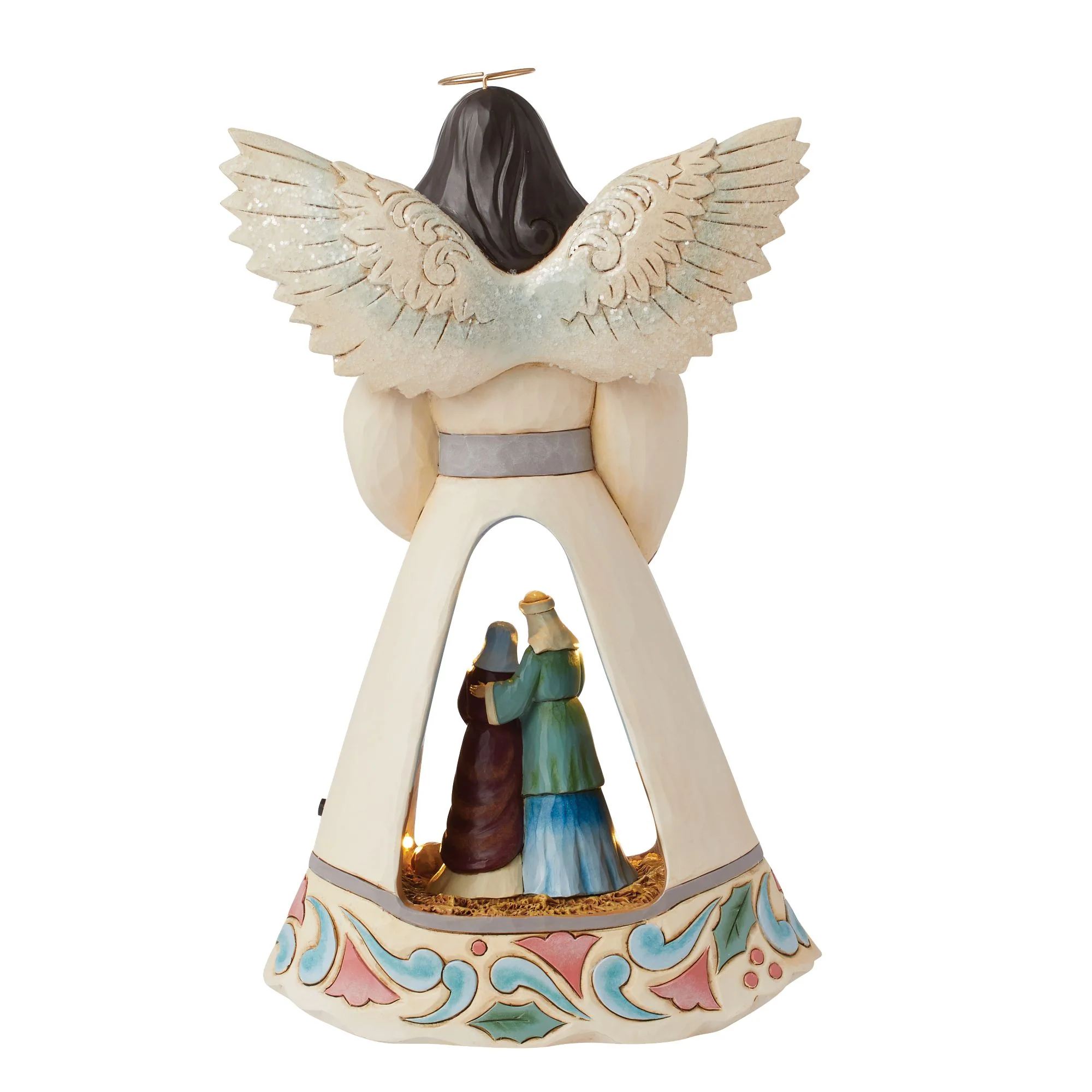 LED Black Nativity Angel - Image 6
