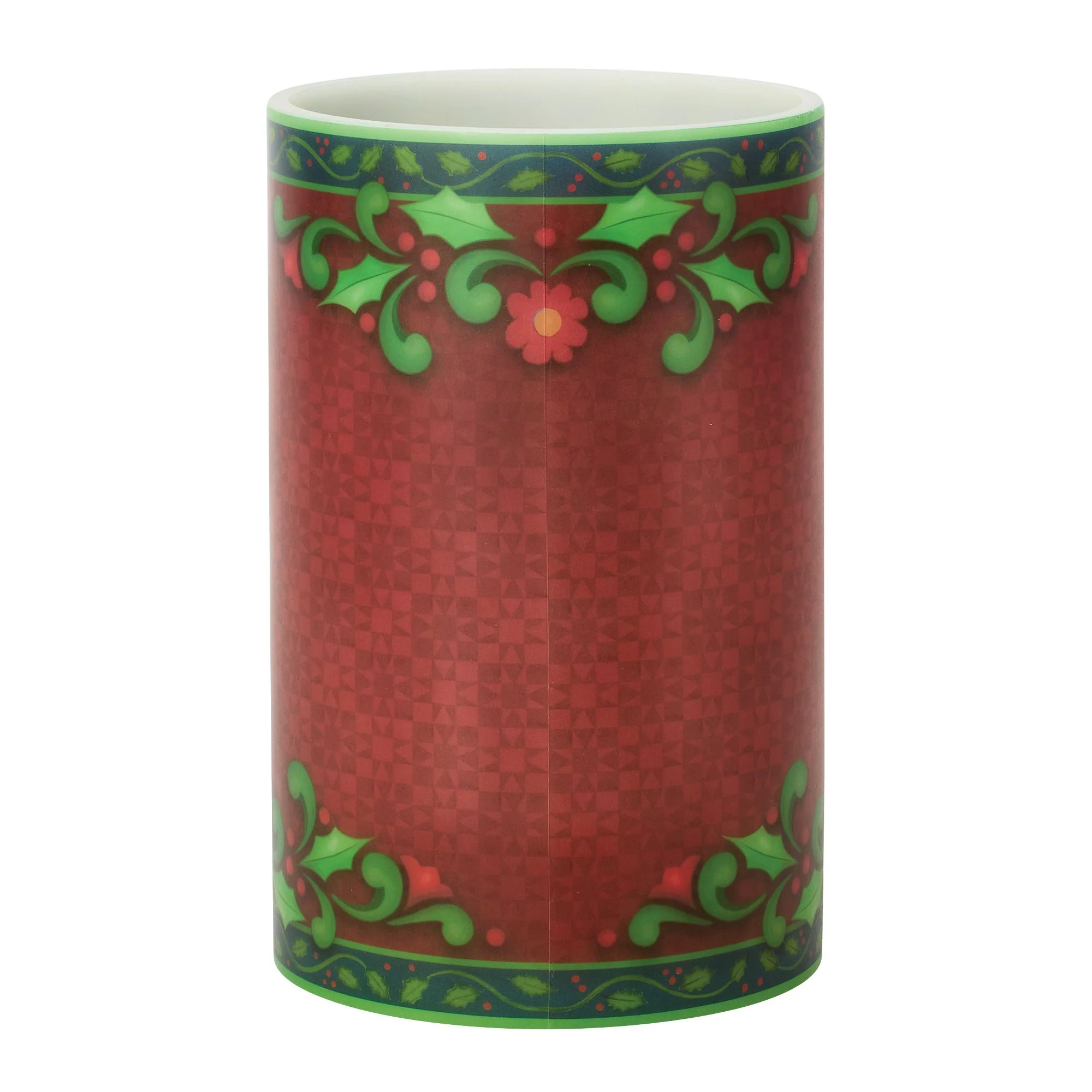 Red & Green Candle Sleeve - Image 5