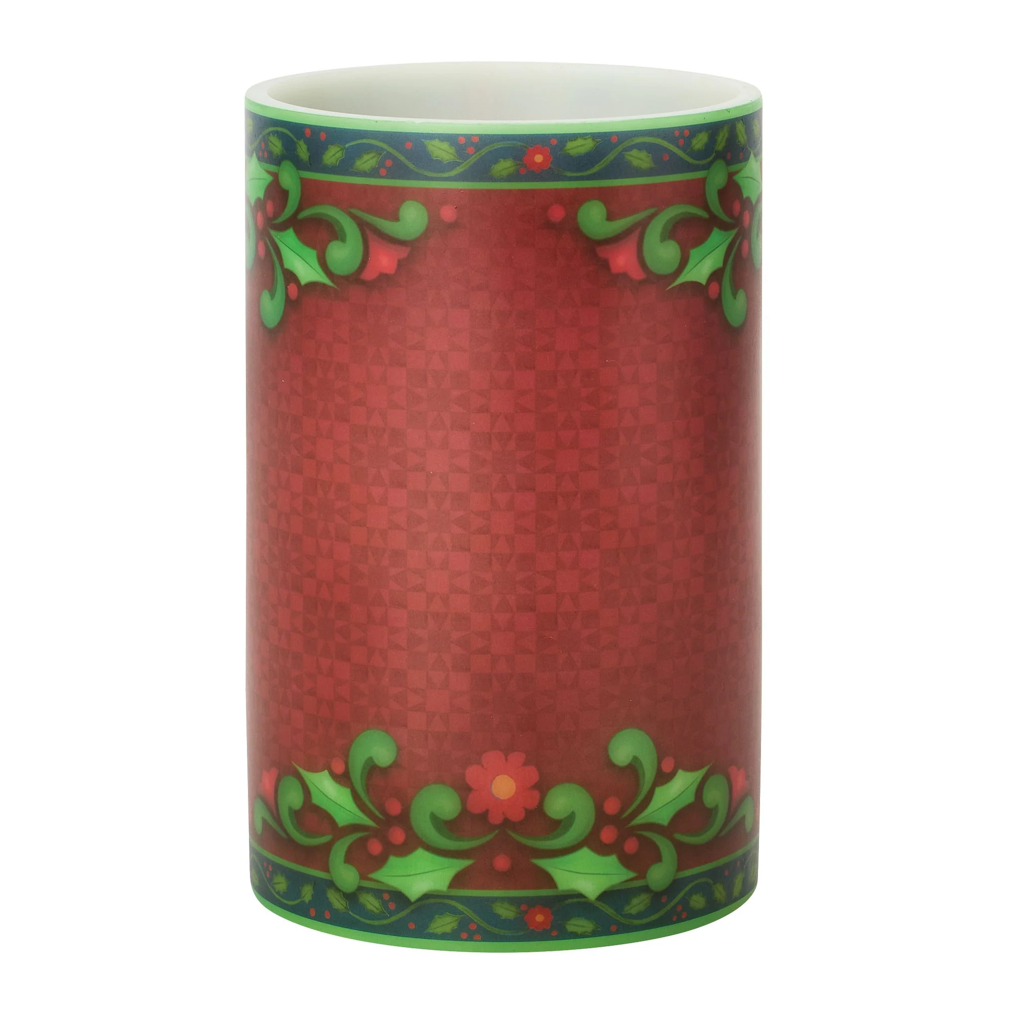 Red & Green Candle Sleeve - Image 6