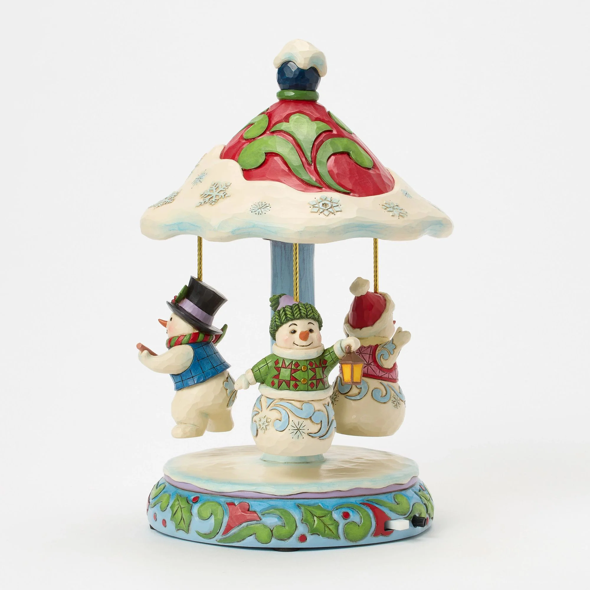 Rotating Snowman Carousel Fig - Image 10