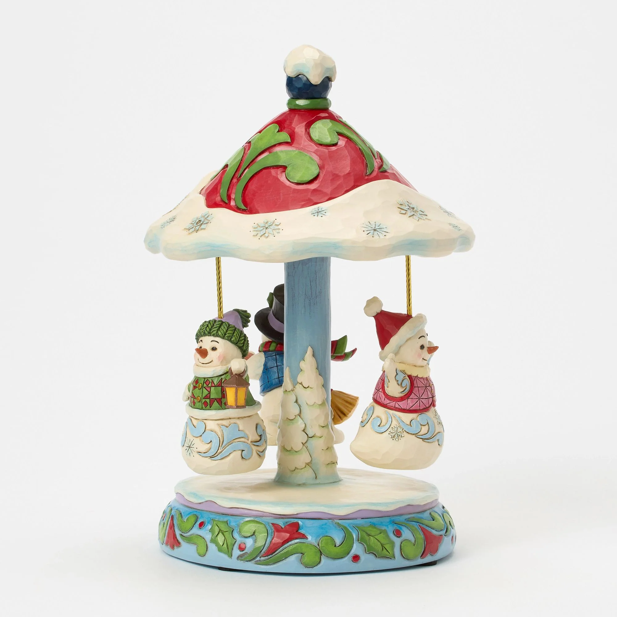 Rotating Snowman Carousel Fig - Image 6