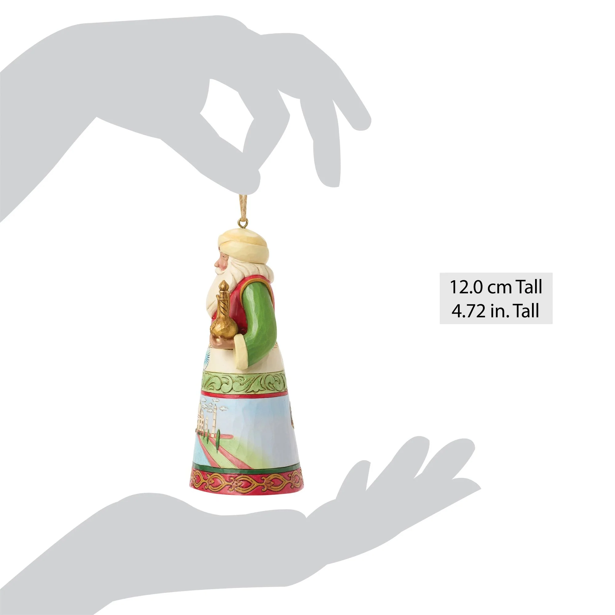 Santa Around World India Orn - Image 4