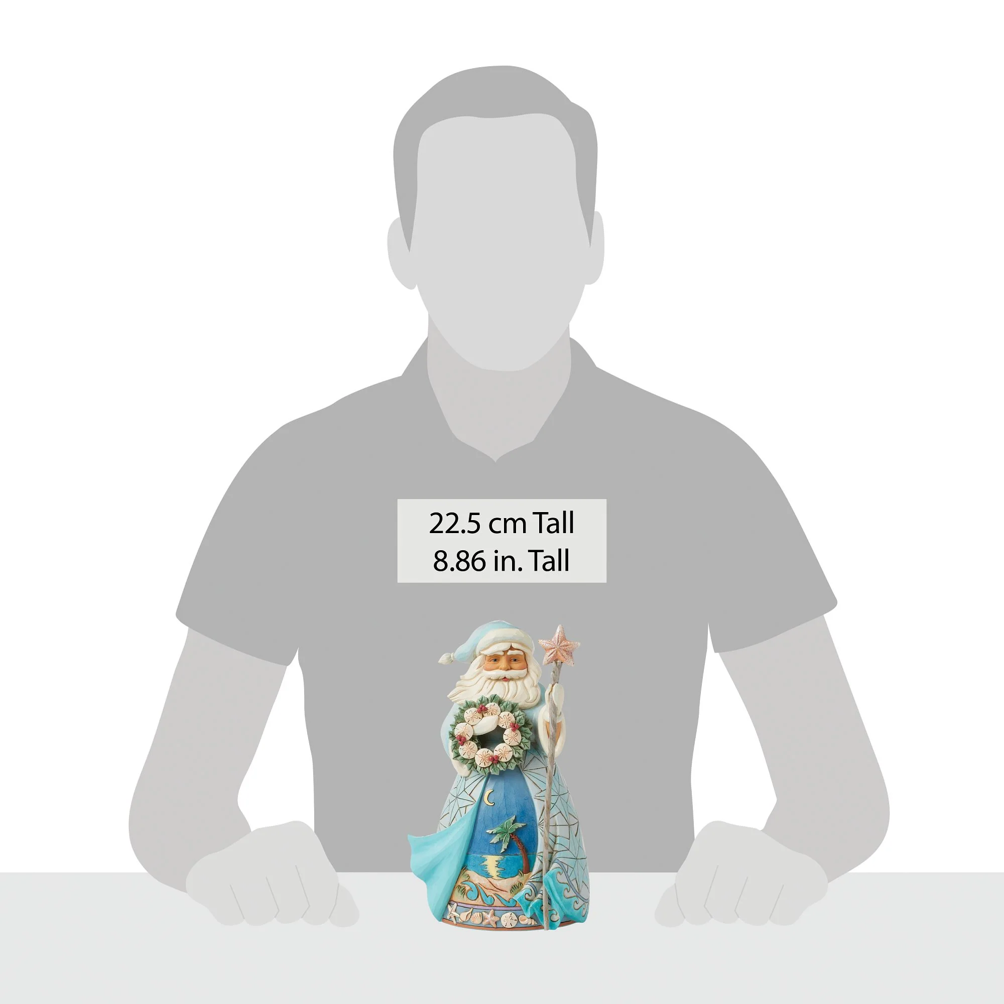 Santa with Sand Dollar Fig - Image 4