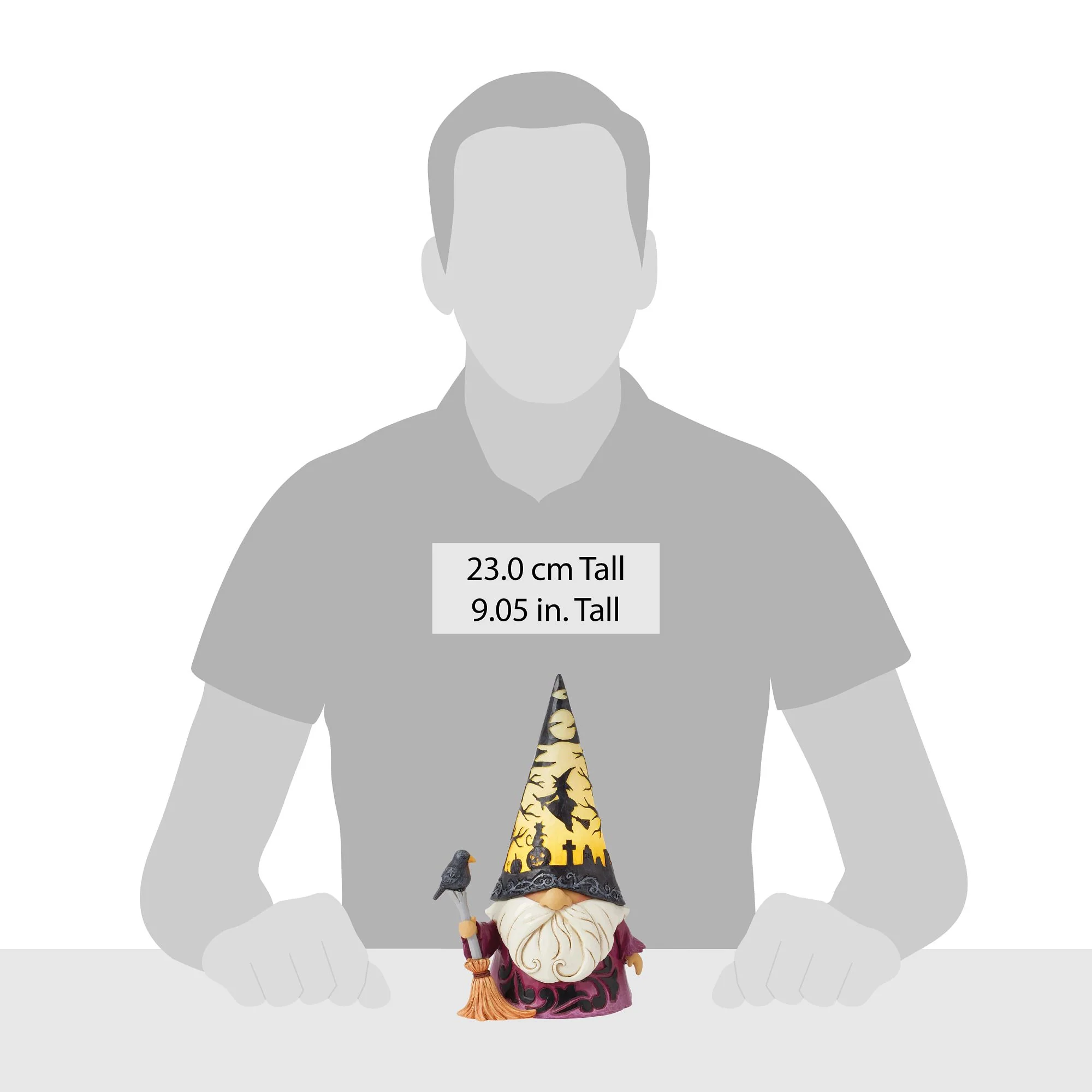 Wizard with LED Scene Hat Fig - Image 5